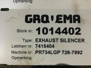 Liebherr Exhaust Silencer